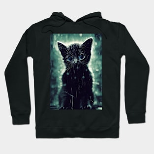 Kitty in the Matrix Hoodie